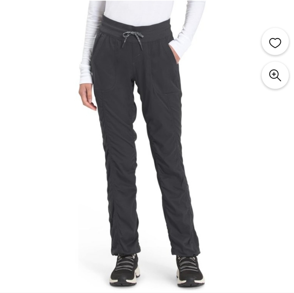 Women's The North Face Gray Aphrodite 2.0 Running Pant Gorpcore Athletic Sz LG - Picture 2 of 16